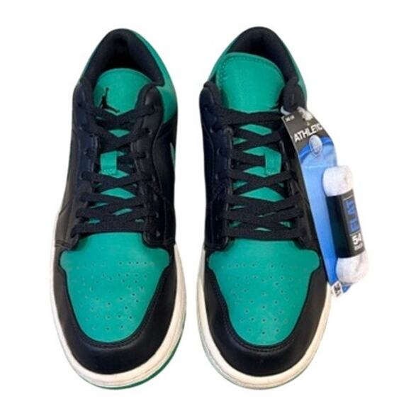 Nike Air Jordan 1 Low Lucky Green Men’s Size 11.5  Black/Green/White main image 6